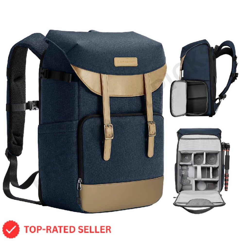 Professional Camera Backpack Waterproof Multi-Fun… - image 1